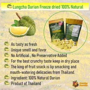 Durian Monthong Natural Thai Tasty