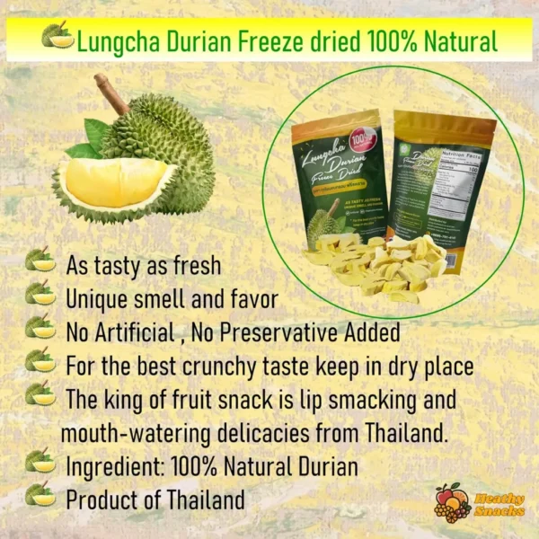 Durian Monthong Natural Thai Tasty