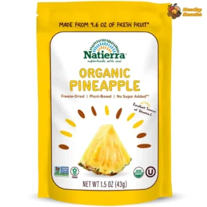 Natierra Natures Organic Freeze Dried Pineapples